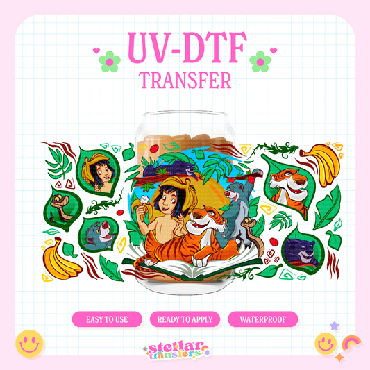 JUNGLE - 16 OZ UV DTF