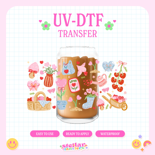 VALENTINES GARDEN PARK - 16 OZ UV DTF