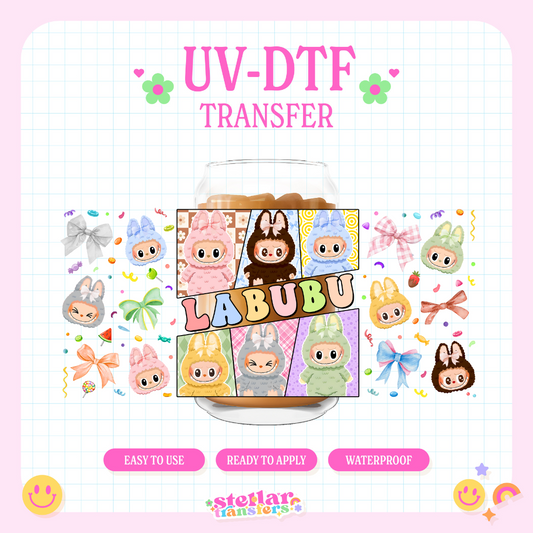 MONSTERS BUBBU - 16 OZ UV DTF