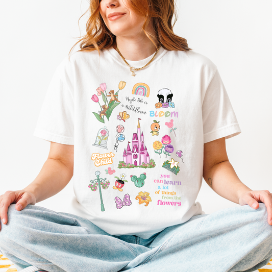 BLOOM MAGICAL - CLEAR FILM SCREEN PRINT