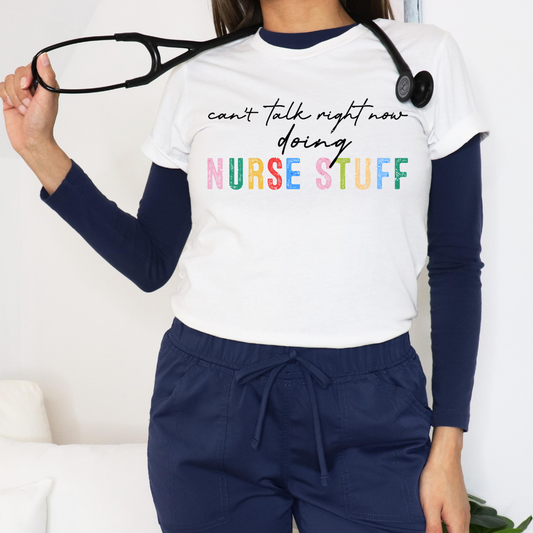 NURSE - CLEAR FILM SCREEN PRINT