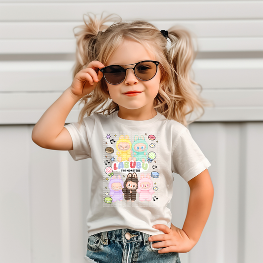 YOUTH THE MONSTERS EXCLUSIVE - CLEAR FILM SCREEN PRINT