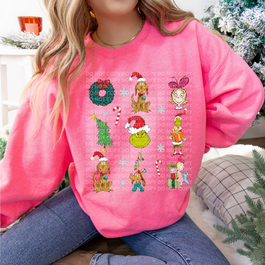 MEAN ONE FAVORITES - CLEAR FILM SCREENPRINT