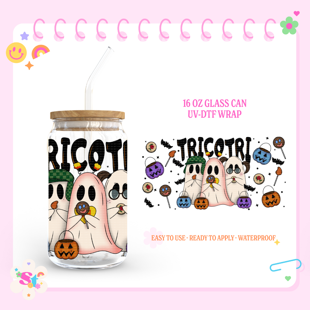 TRICOTRI AMIGOS - 16 OZ UV DTF WRAP