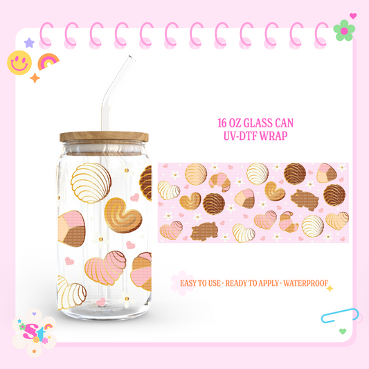 PAN DULCE DAISIES - 16 OZ UV DTF