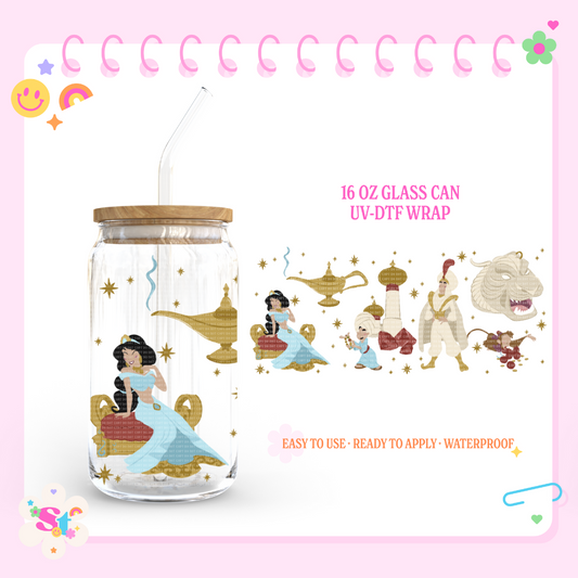 GENIE PRINCESS - 16 OZ UV DTF