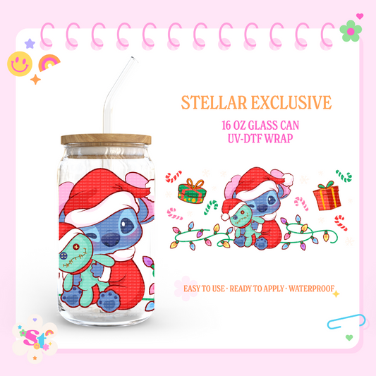 ALIEN CHRISTMAS EXCLUSIVE - 16 OZ UV DTF