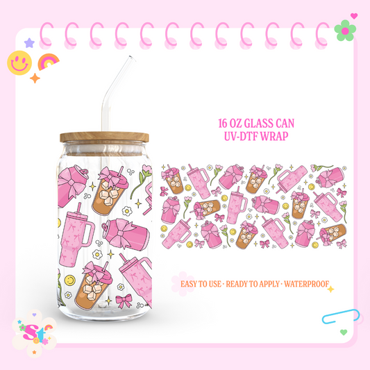 GIRL FUEL - 16 OZ UV DTF