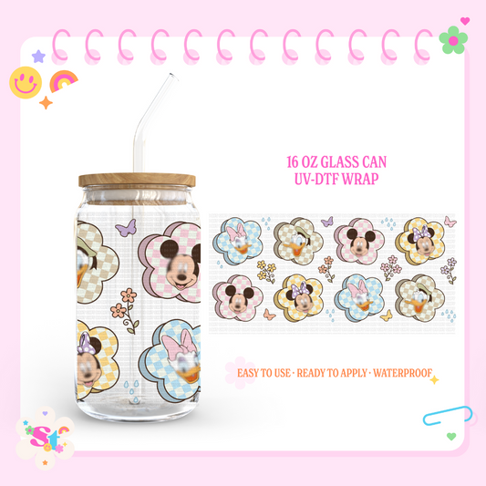 SPRING MOUSE BESTIES - 16 OZ UV DTF WRAP