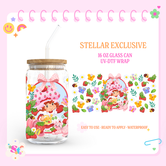 SHORTCAKE SPRING EXCLUSIVE - 16 OZ UV DTF