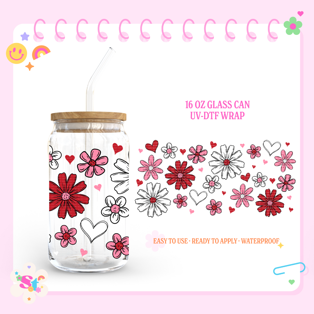 DAISIES - 16 OZ UV DTF