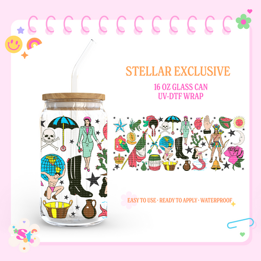 LOTERIA EXCLUSIVE - 16 OZ UV DTF