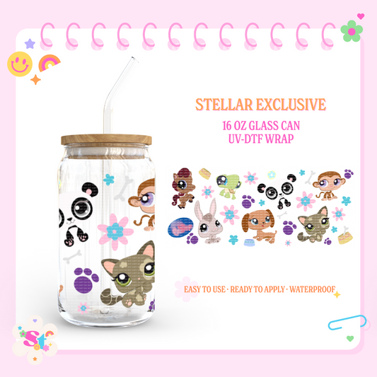 LITTLEST PETS SHOPS EXCLUSIVE - 16 OZ UV DTF WRAP