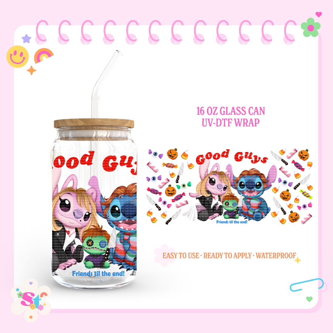 ALIEN GOOD GUYS - 16 OZ UV DTF