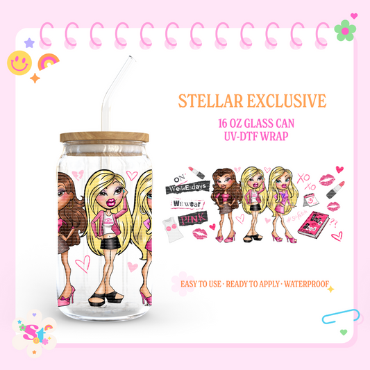 MEAN GIRLZ EXCLUSIVE - 16 OZ UV DTF