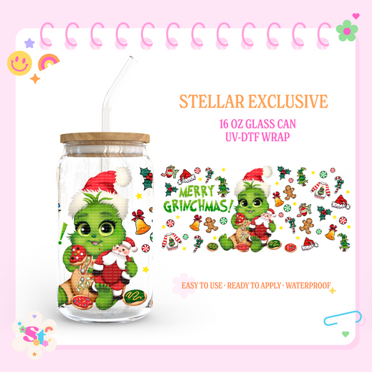 BABY MEAN ONE CHRISTMAS EXCLUSIVE - 16 OZ UV DTF