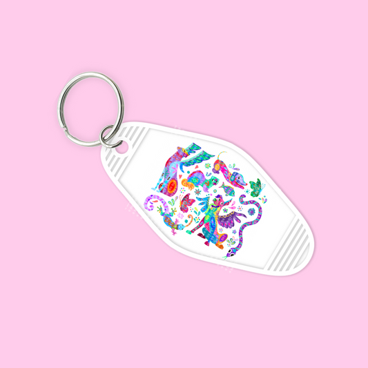 ALEBRIJE EXCLUSIVE - MOTEL KEYCHAIN DECAL