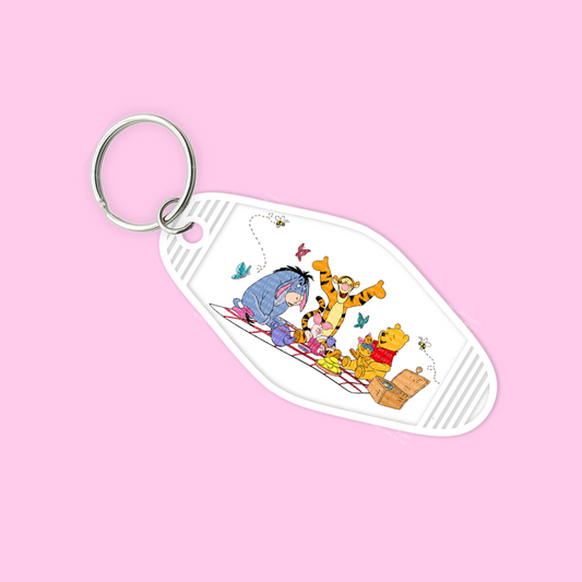 HONEY PICNIC EXCLUSIVE  - MOTEL KEYCHAIN DECAL