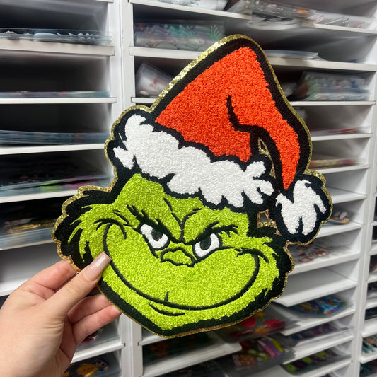 GREEN GUY - CHENILLE PATCH