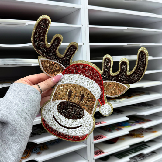 REINDEER - SEQUIN PATCH