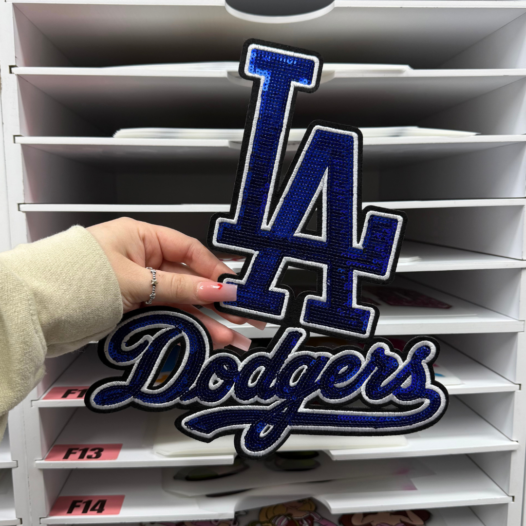 LA BASEBALL - SEQUIN PATCH