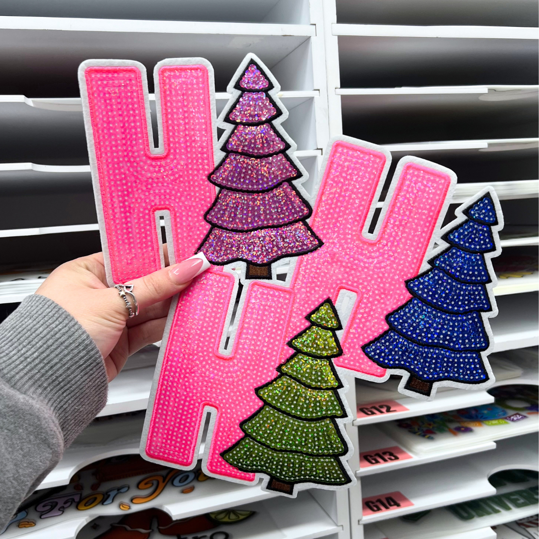 PINK HOHOHO - SEQUIN PATCH