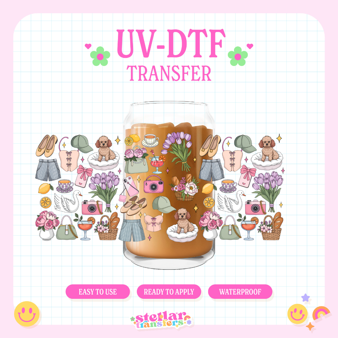 GIRLY AESTHETIC - 16 OZ UV DTF