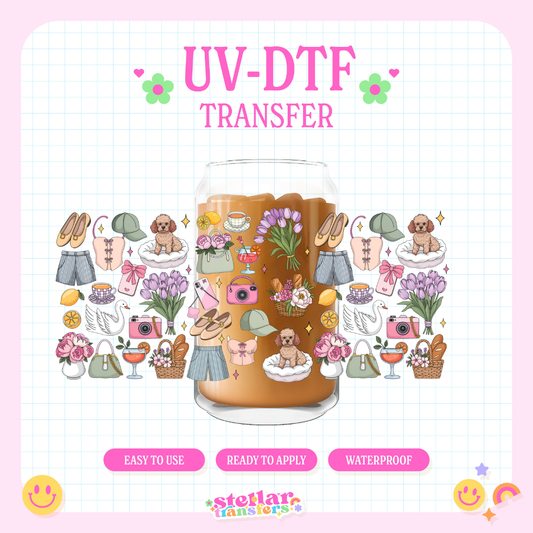 GIRLY AESTHETIC - 16 OZ UV DTF