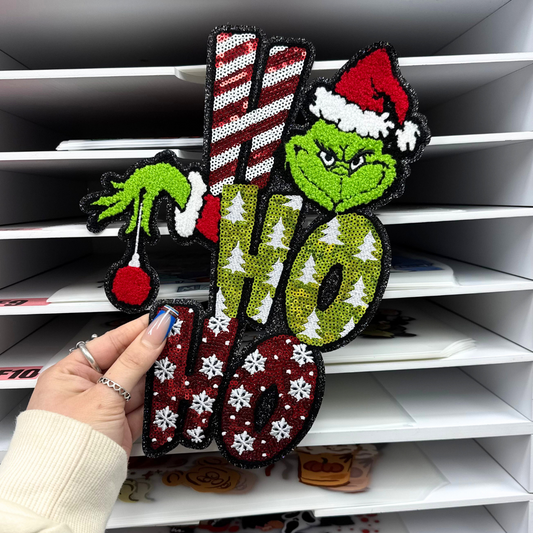MEAN HOHOHO - SEQUIN PATCH
