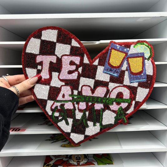 AMO TEQUILA - SEQUIN PATCH