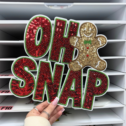 OH SNAP - SEQUIN PATCH
