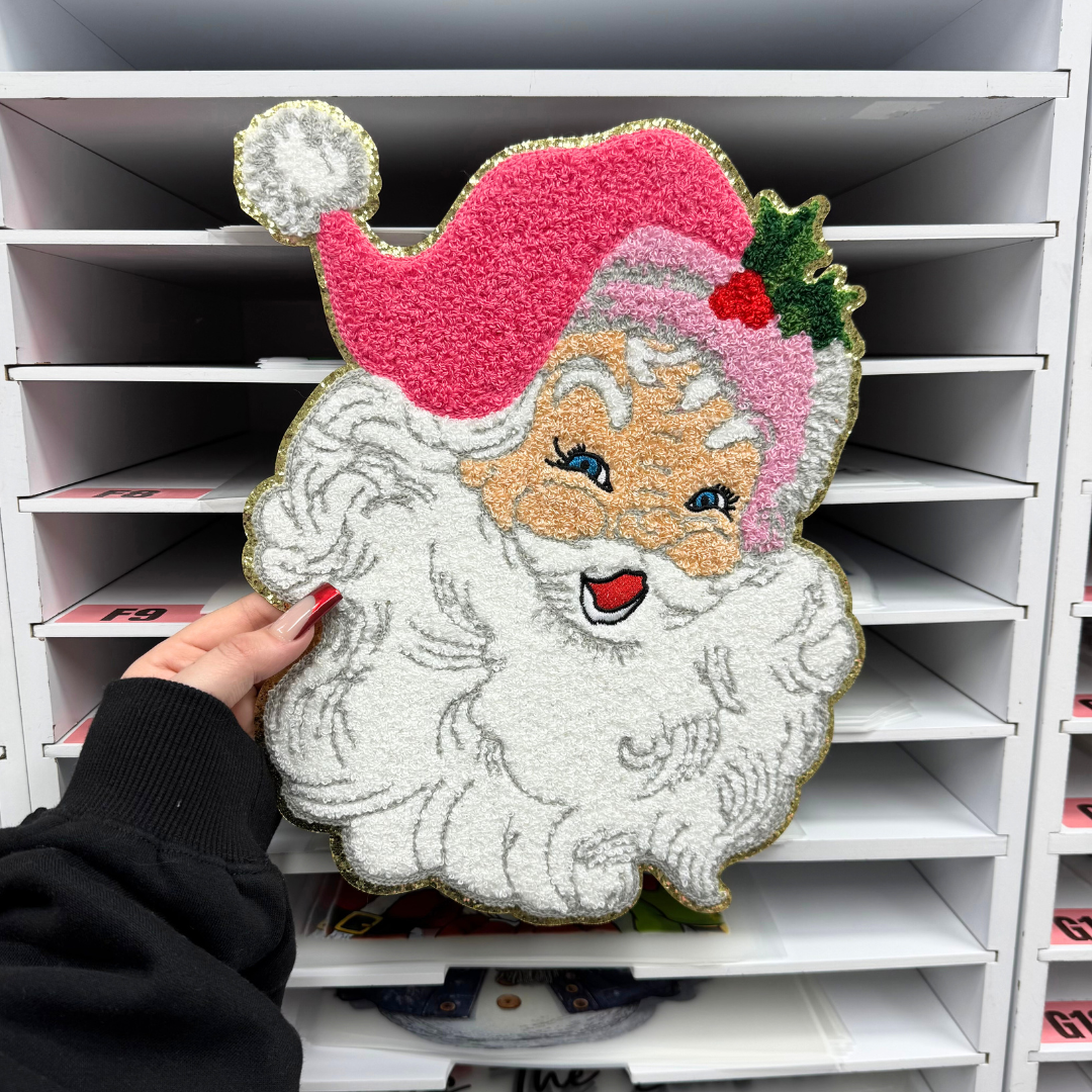 PINK SANTA - CHENIELLE PATCH