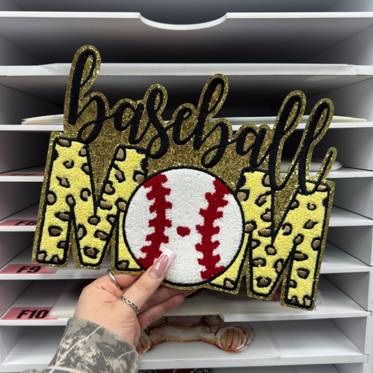 BASEBALL MOM - CHENIELLE PATCH