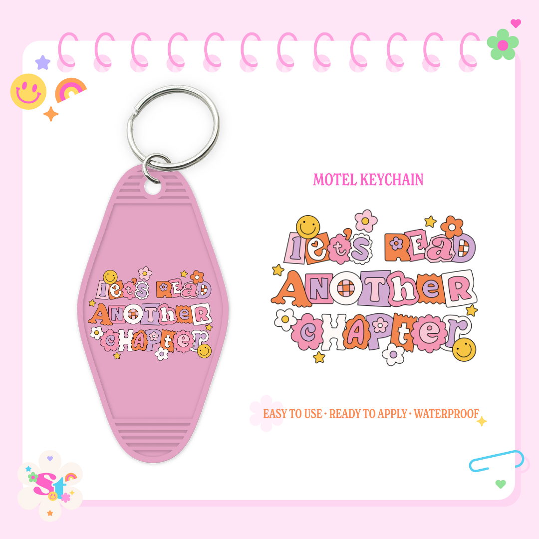 ANOTHER CHAPTER  - MOTEL KEYCHAIN DECAL