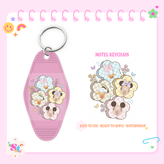 MOUSE FRIENDS - MOTEL KEYCHAIN DECAL