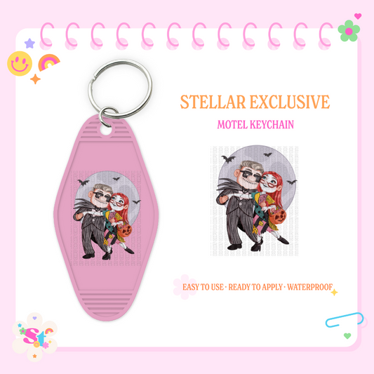 NBC CARL AND ELLIE EXCLUSIVE - MOTEL KEYCHAIN DECAL