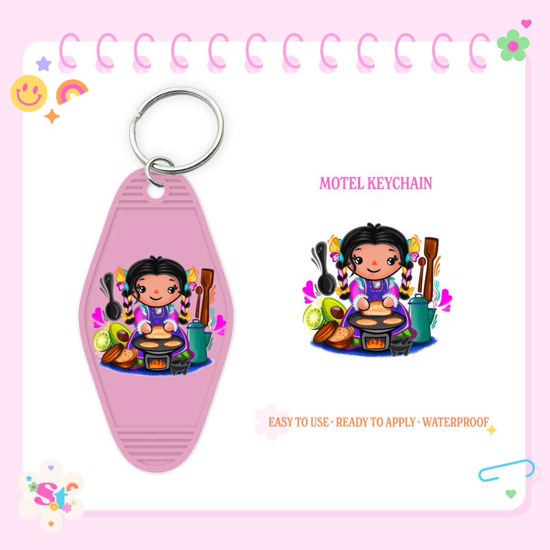 MUNECA - MOTEL KEYCHAIN DECAL