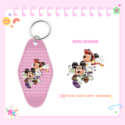 MOUSE X TOYS - MOTEL KEYCHAIN DECAL