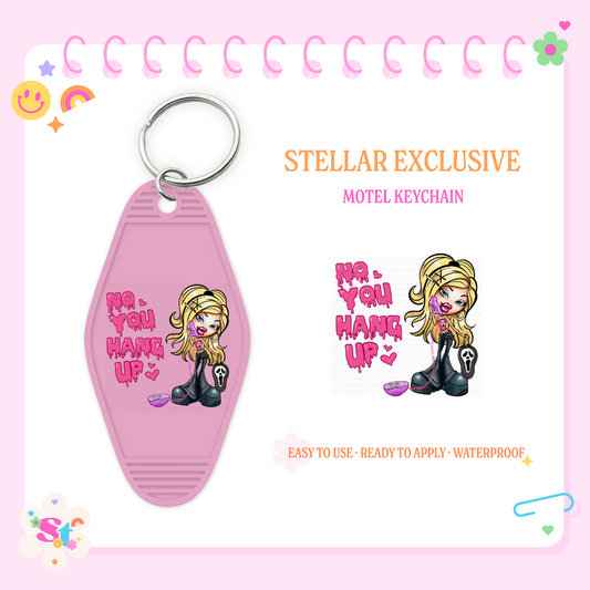 HANG UP EXCLUSIVE - MOTEL KEYCHAIN DECAL